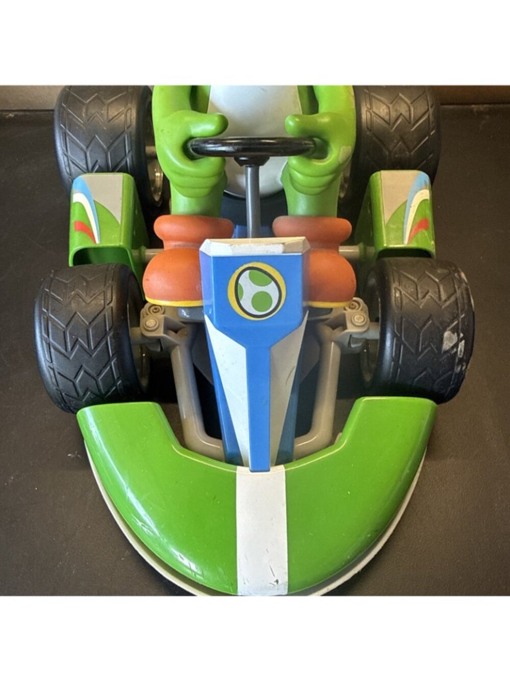 Mario Kart Wii Radio Control RC Car Yoshi Kart Large Size 17" RARE NO REMOTE - Picture 4 of 11
